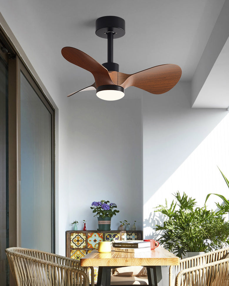 WOMO 24 pouces petite lampe de ventilateur de plafond- WM5172