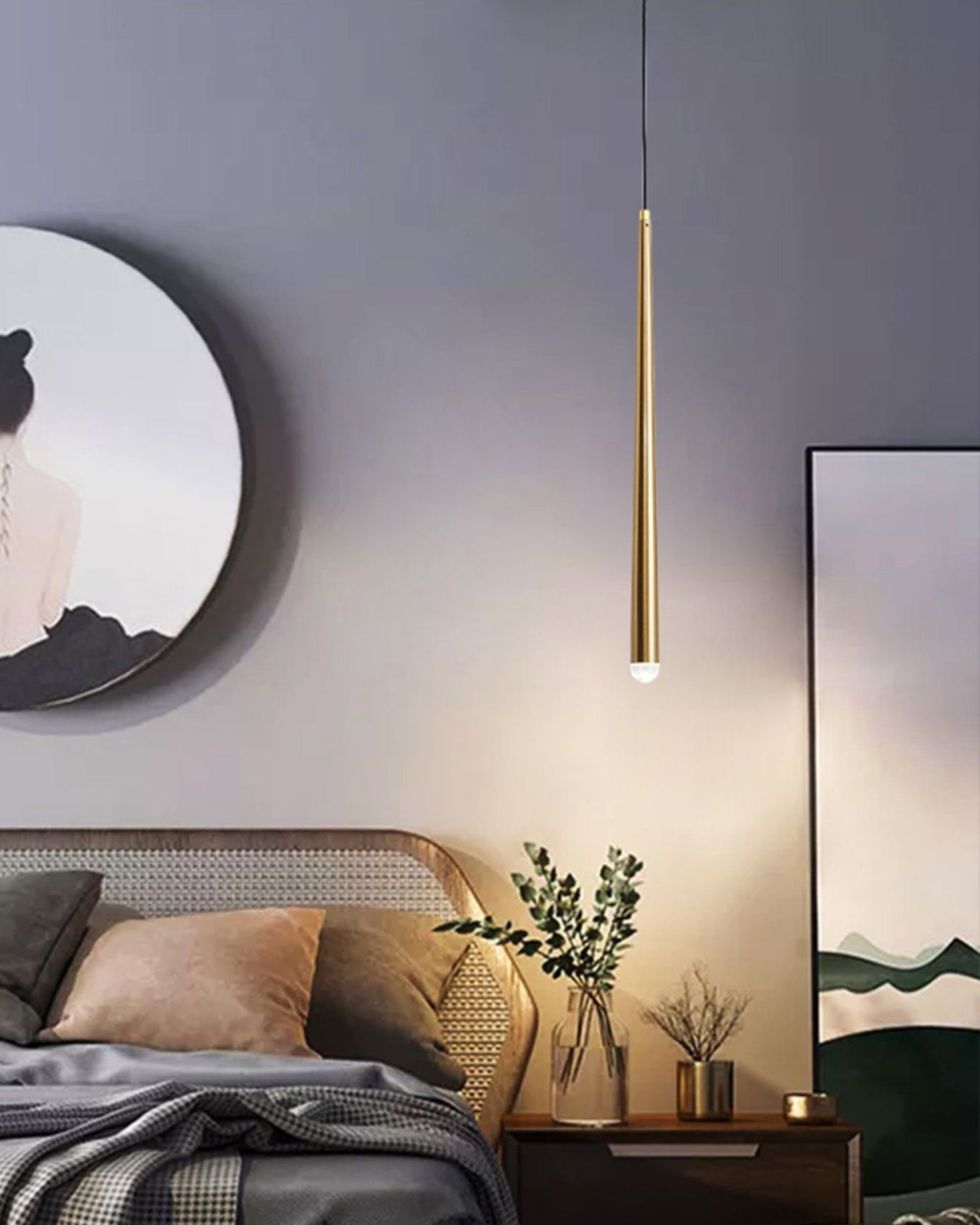 WOMO-WM2909 Linear Tube Chandelier