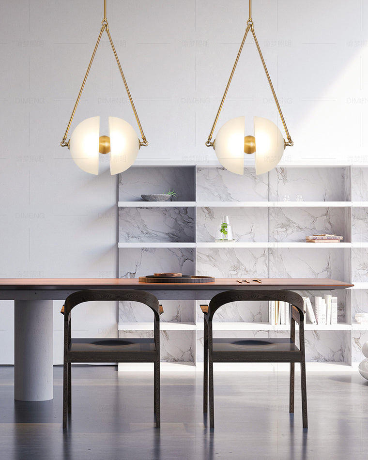 WOMO Suspension Boule Verre Minimaliste-WM2506