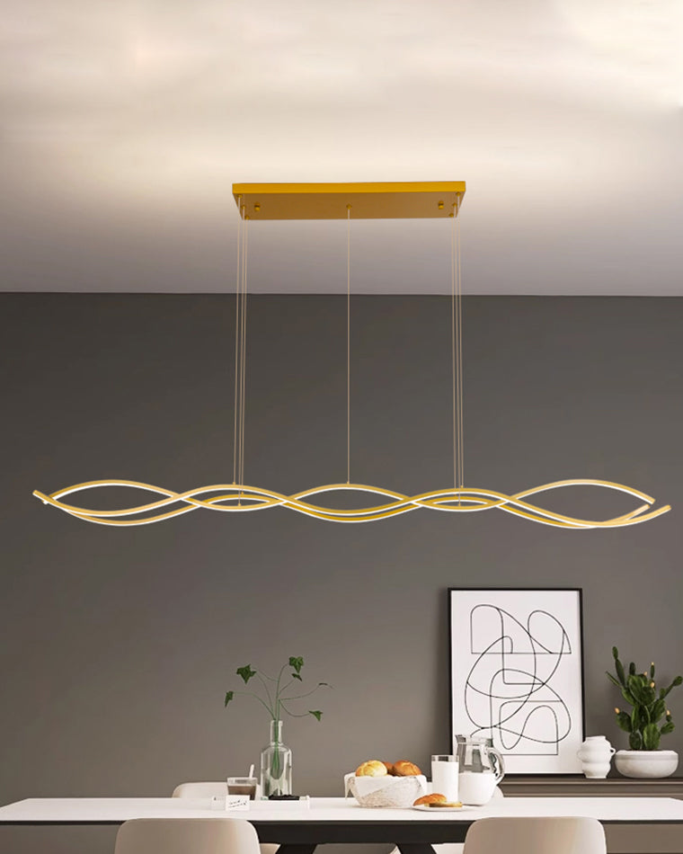 Lustre LED ondulé WOMO-WM2774