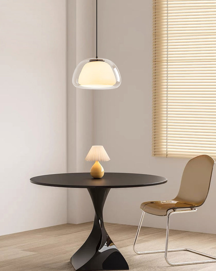 Suspension à dôme en verre WOMO-WM2537