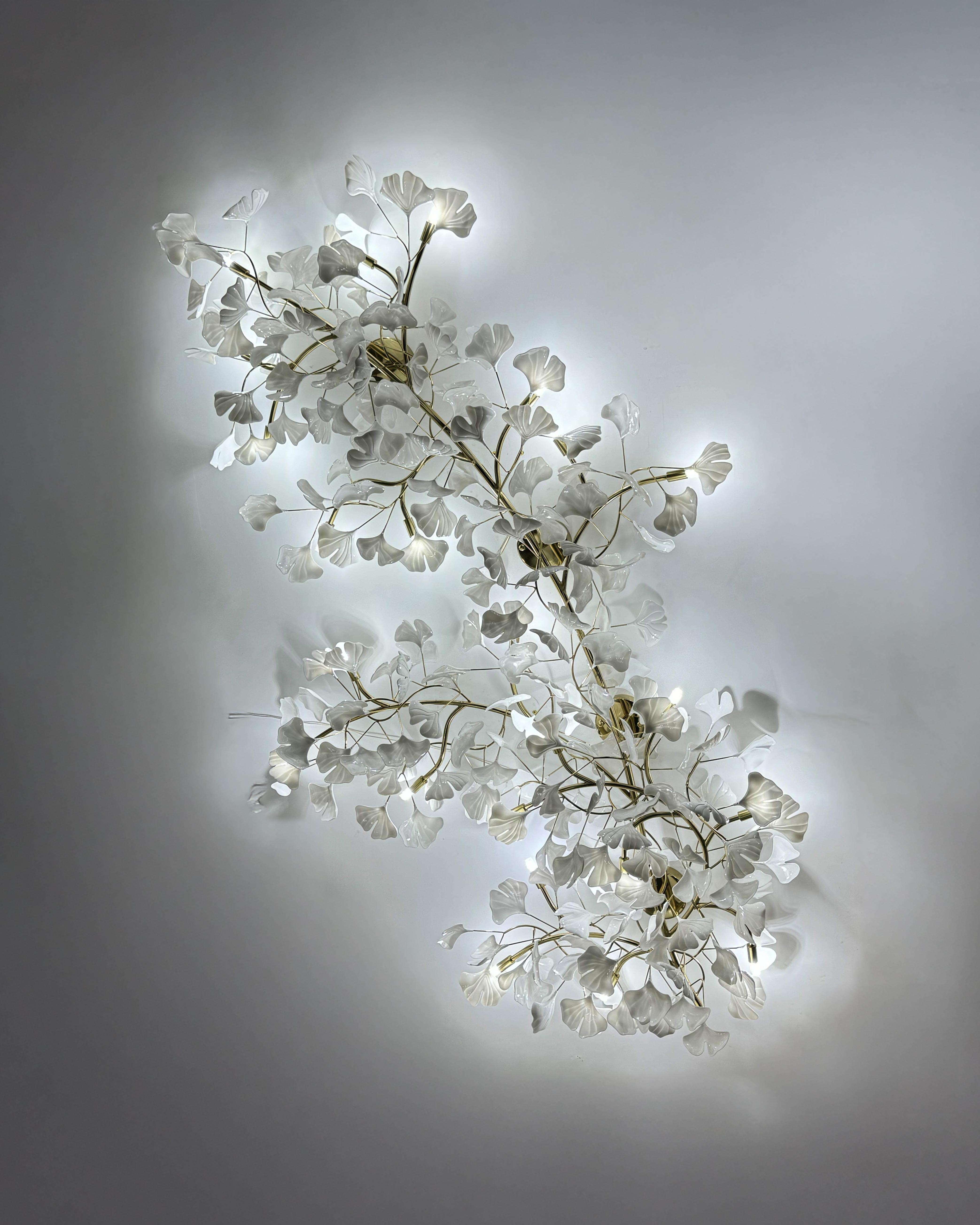 Plafonnier encastré en céramique WOMO Gingko-WM1119