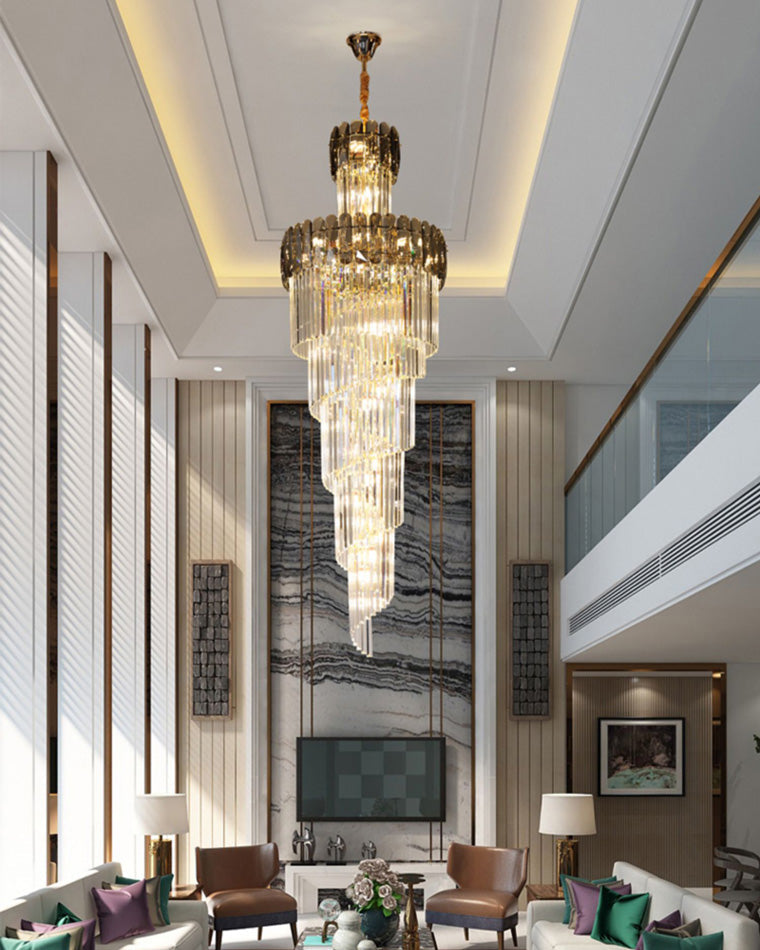 Lustre en cristal en cascade WOMO-WM2387