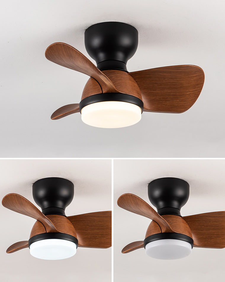 WOMO Petit Ventilateur de plafond Faible Hauteur-WM5114