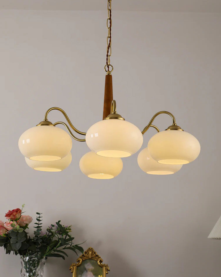 WOMO Lustre Multiple Abat Jour Verre-WM2303