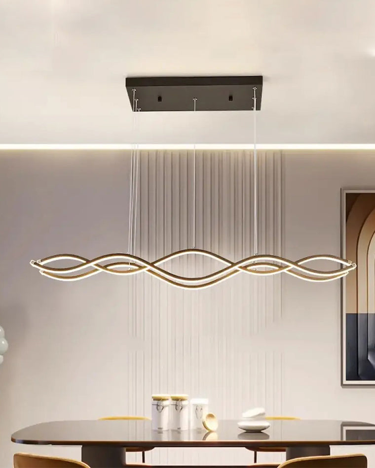 Lustre LED ondulé WOMO-WM2774