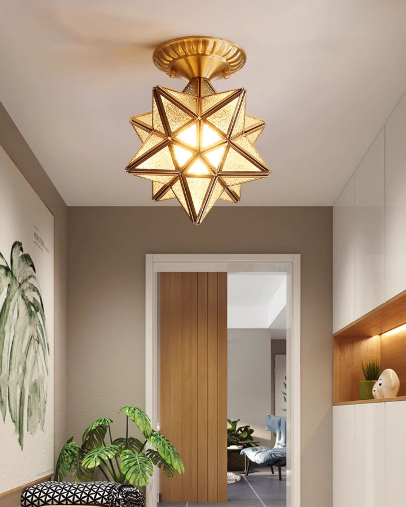 Plafonnier WOMO Moravian Star-WM1116