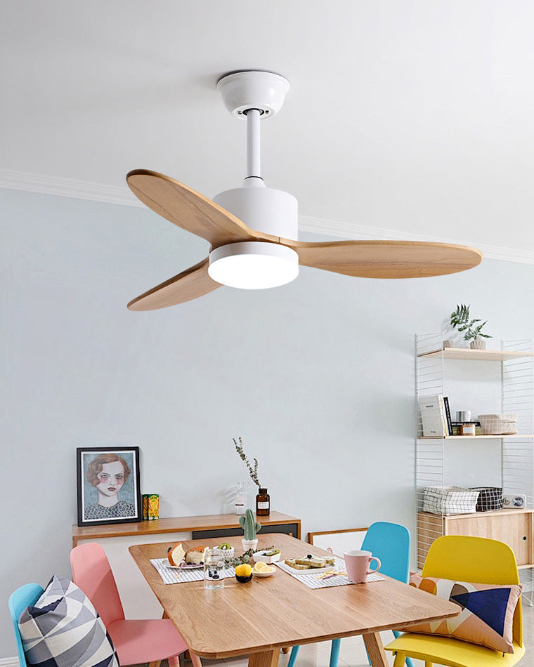 Lampe de ventilateur de plafond moderne WOMO Mid Century-WM5043