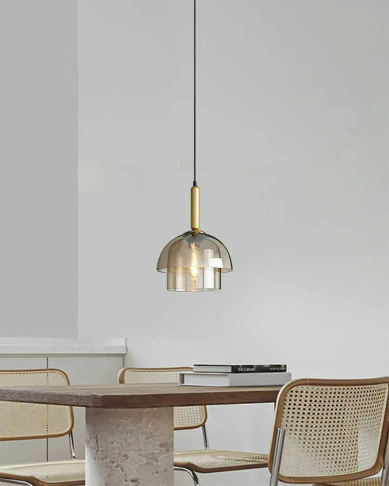 Suspension cloche en verre WOMO-WM2789