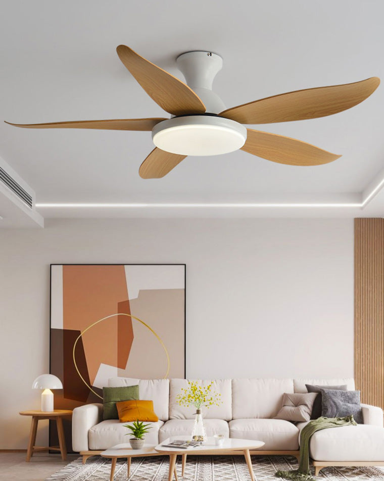 WOMO Ventilateur de plafond bas 5 Pales-WM5062