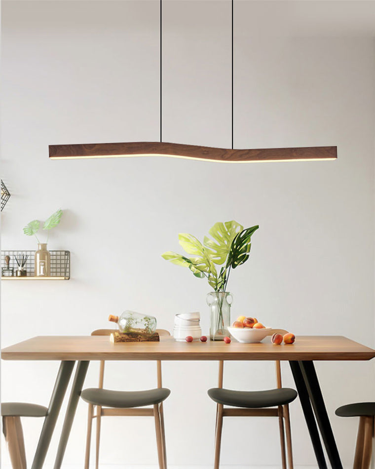 Suspension linéaire en bois WOMO-WM2443