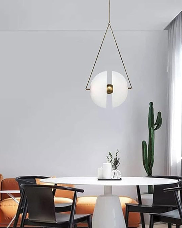 WOMO Suspension Boule Verre Minimaliste-WM2506