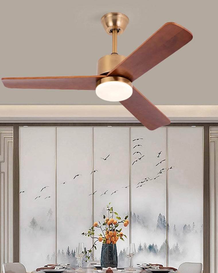 WOMO Ventilateur de plafond 3 Pales Metal-WM5117