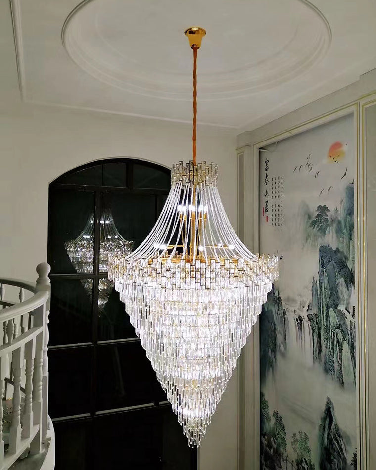 Lustre en cristal massif à plusieurs niveaux WOMO-WM2380