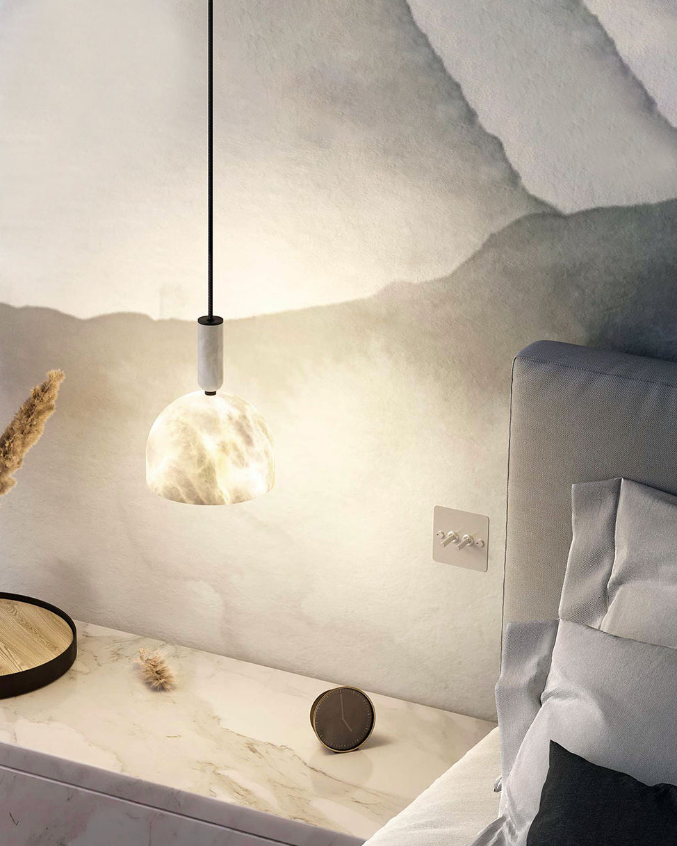 WOMO Oki-WM2899 Alabaster Pendant Light
