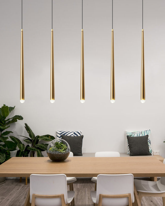 WOMO-WM2909 Linear Tube Chandelier