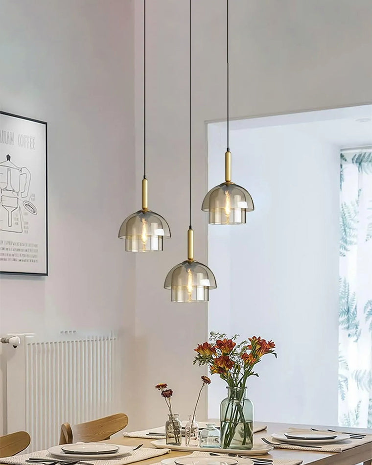 Suspension cloche en verre WOMO-WM2789