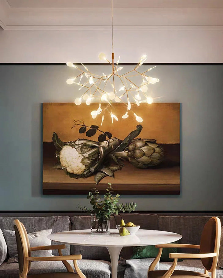 WOMO Lustre Rond Branche Led-WM2435