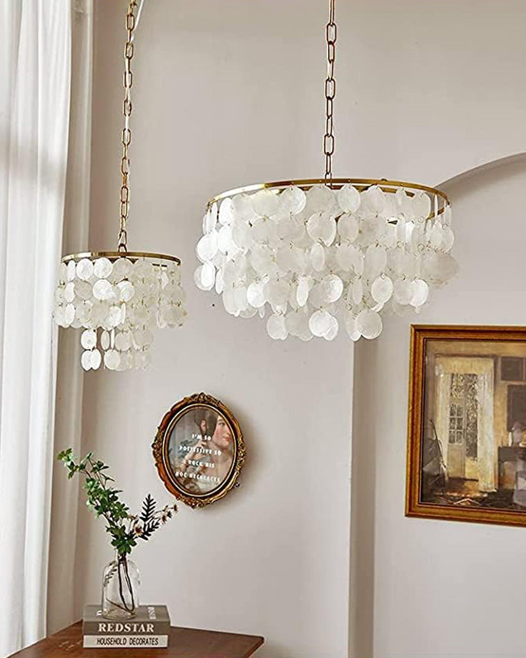 Lustre rond WOMO Capiz-WM2474