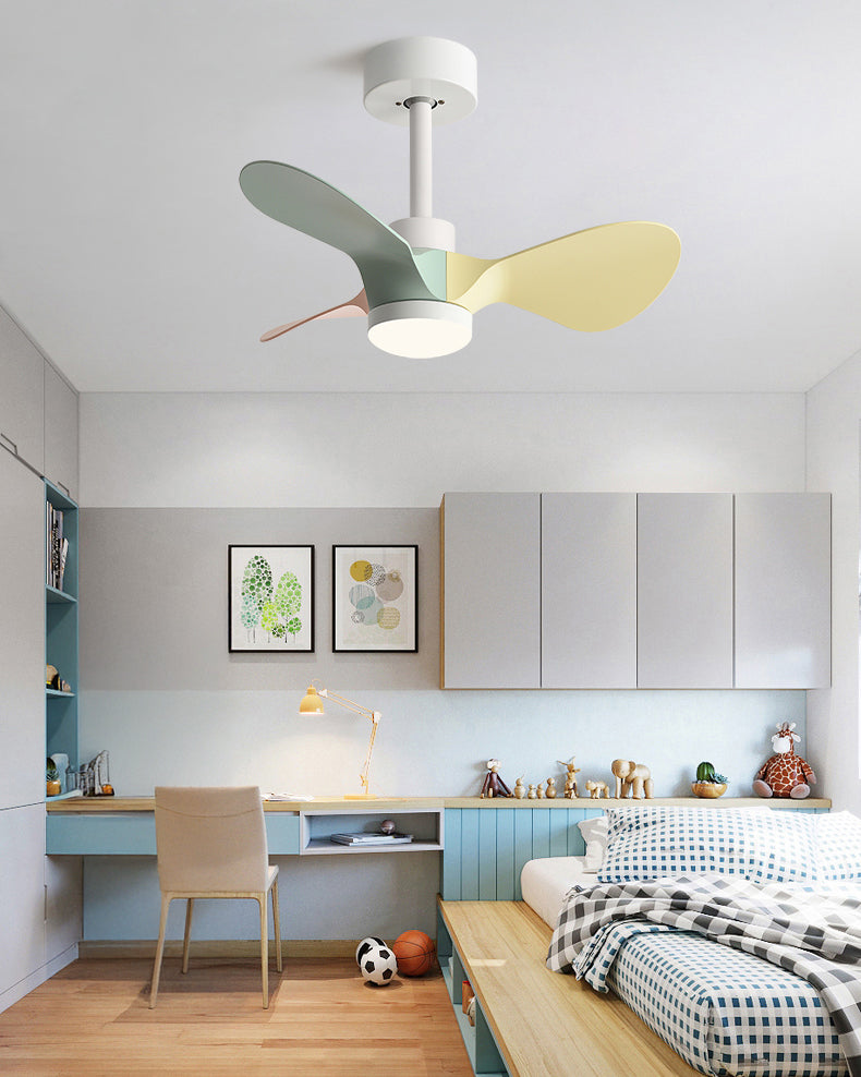 WOMO 24 pouces petite lampe de ventilateur de plafond- WM5172