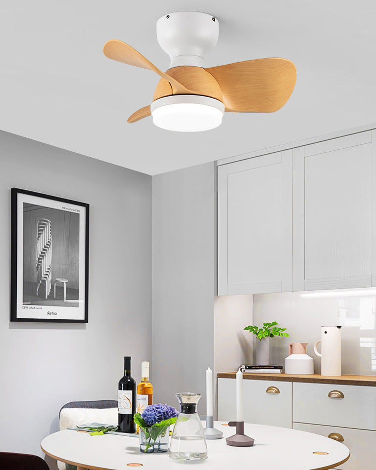 WOMO Petit Ventilateur de plafond Faible Hauteur-WM5114