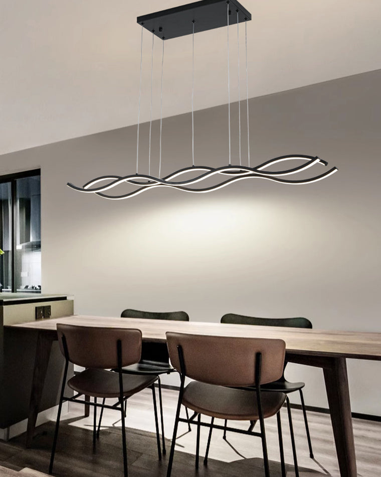 Lustre LED ondulé WOMO-WM2774
