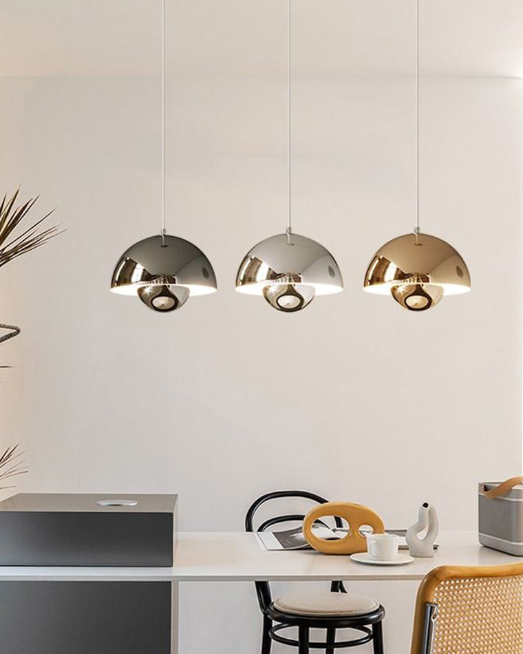WOMO Suspension Dôme Metal Multicolore-WM2498