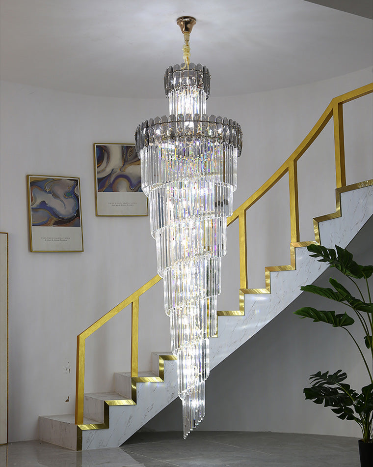 Lustre en cristal en cascade WOMO-WM2387
