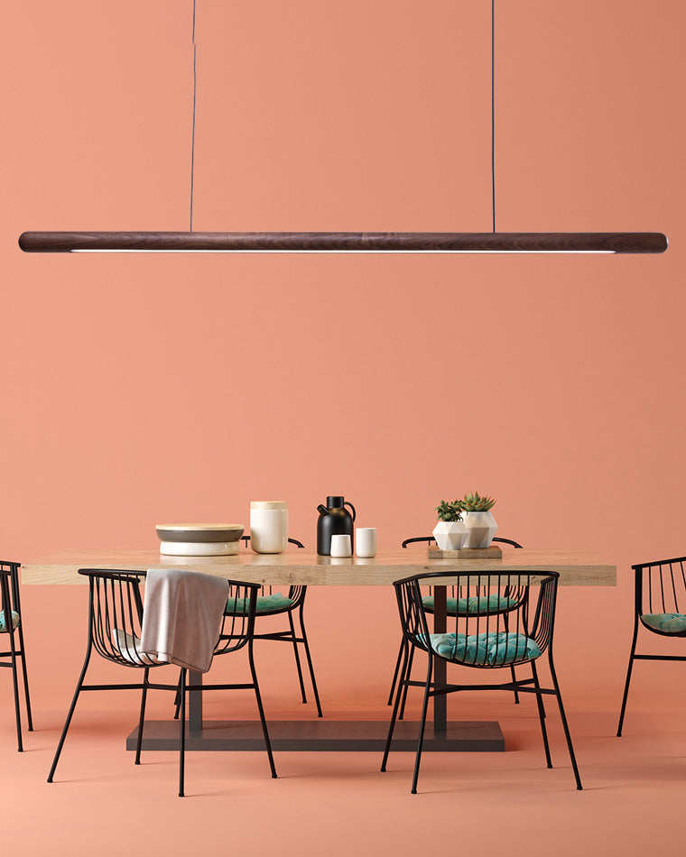 Suspension LED linéaire WOMO Walnut-WM2520