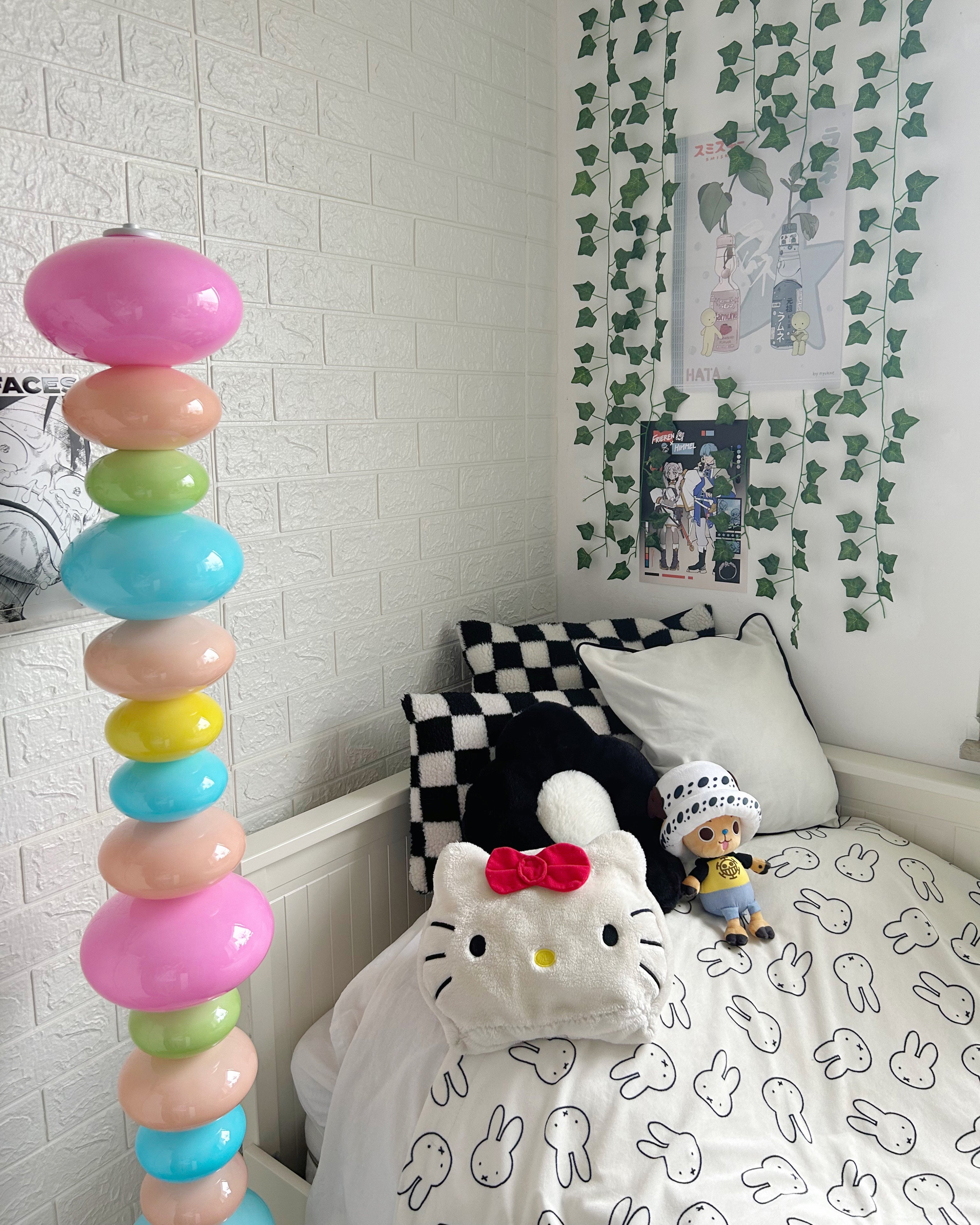 WOMO Lampe sur Pied Colonne Brochettes Bonbon - WM7012