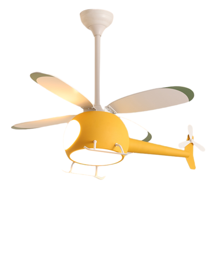 WOMO Ventilateur de plafond pour enfant Avion-WM5007
