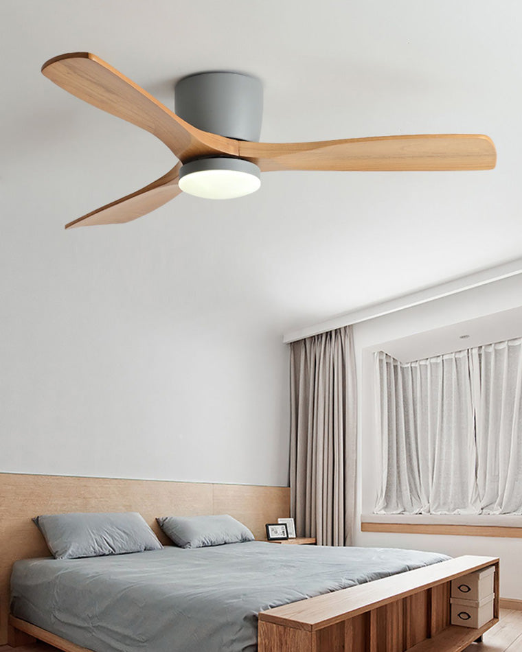 WOMO Grande lampe de ventilateur de plafond à profil bas-WM5052