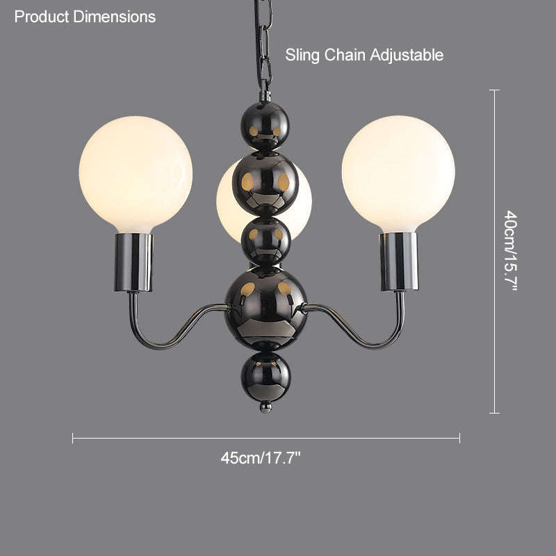 WOMO Lustre Multiple Bulles de Verre-WM2173