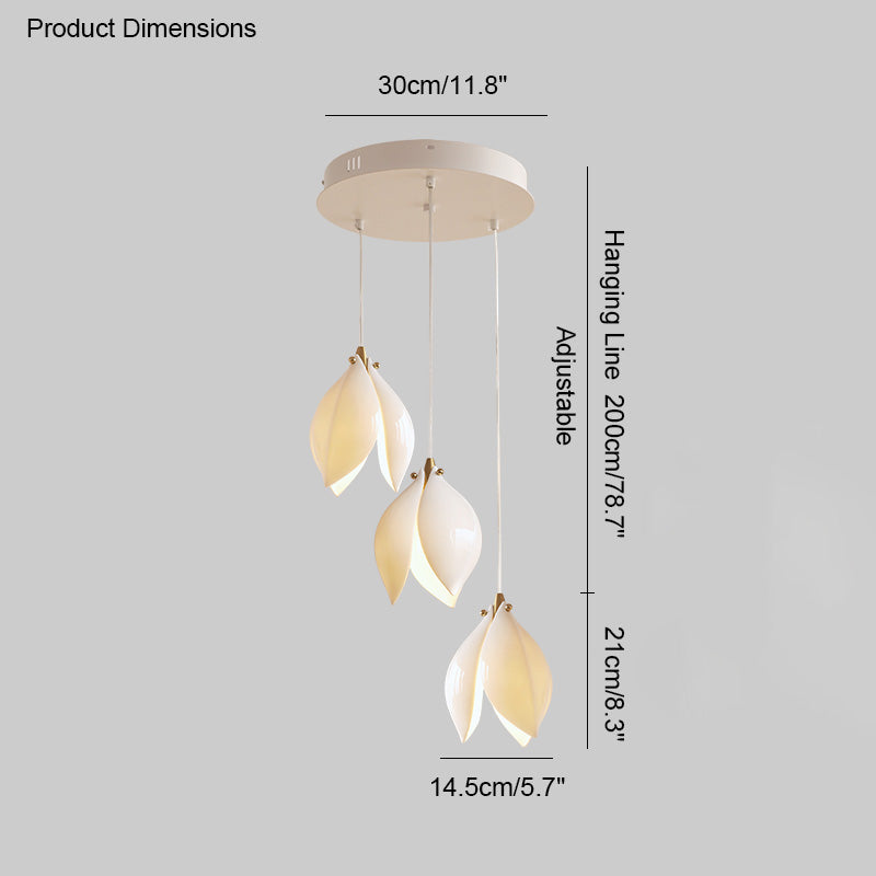WOMO Lustre Deco Petale de Fleur-WM2106a