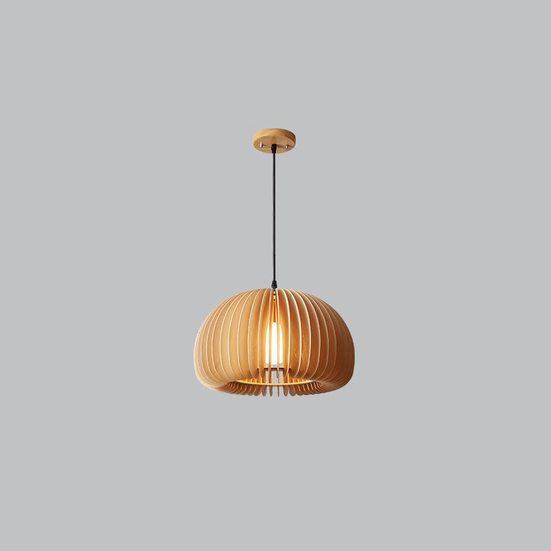 WOMO Suspension Orange Vintage en Bois-WM2105