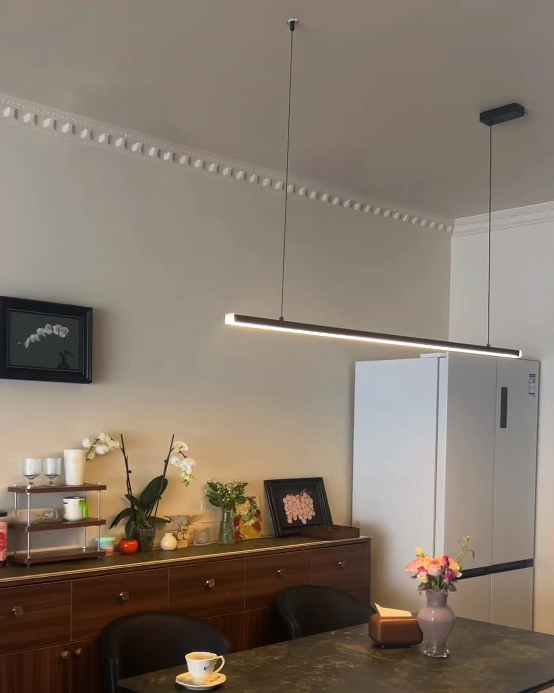 WOMO Suspension Lineaire Led Minimaliste- WM2011