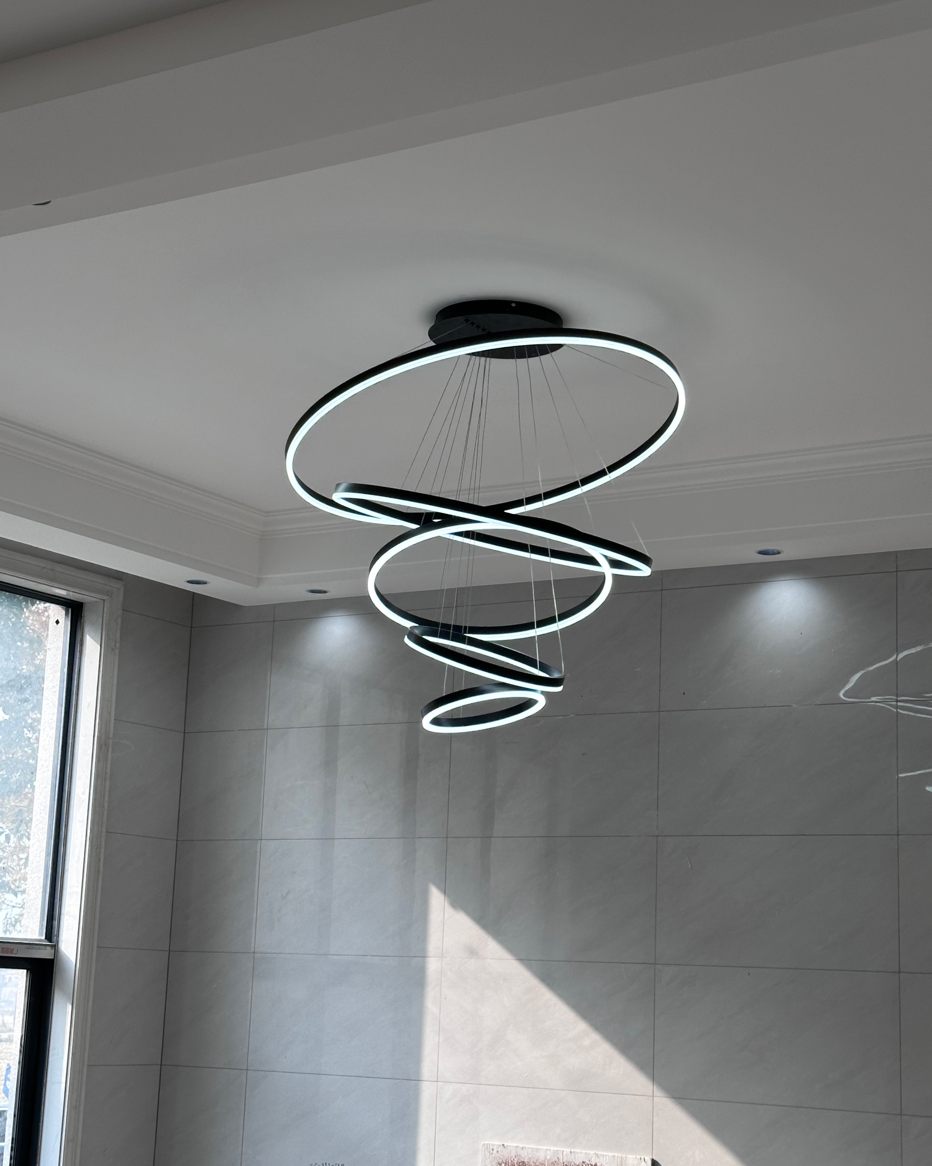 WOMO Lustre Multiple Cercle Led Luxe-WM2159