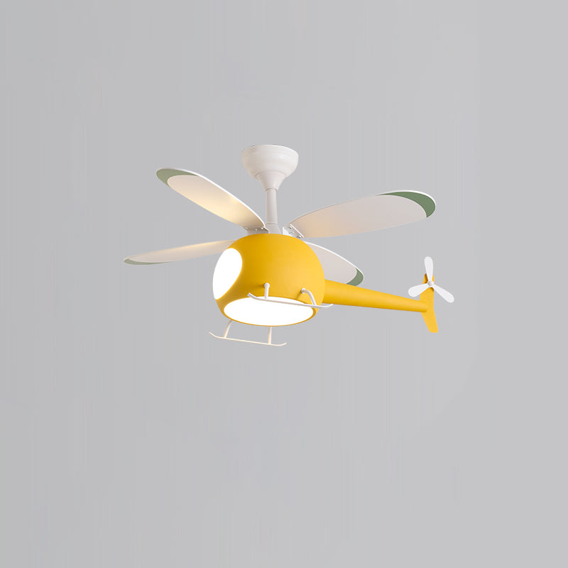 WOMO Ventilateur de plafond pour enfant Avion-WM5007