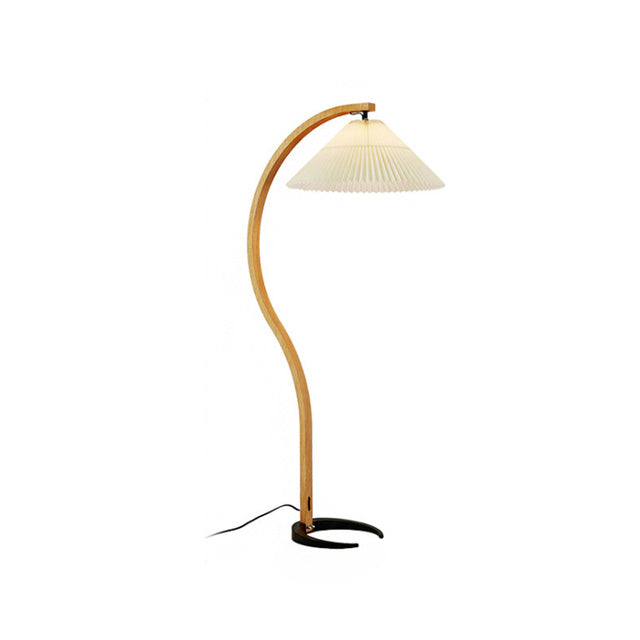 WOMO Lampe sur Pied Col de Cygne Plissée - WM7013