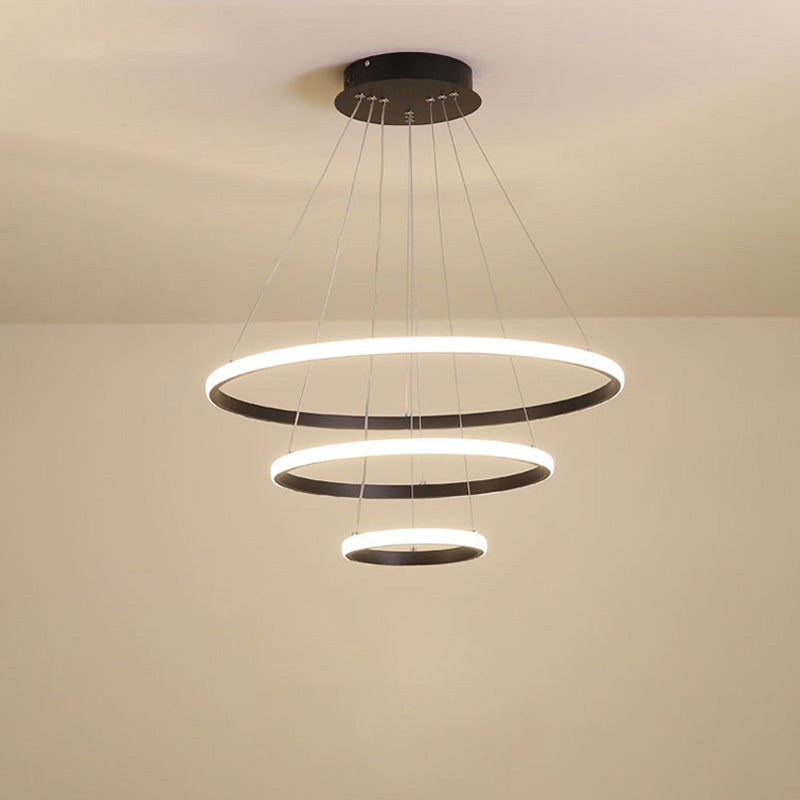 WOMO Lustre Multiple Cercle Led-WM2006