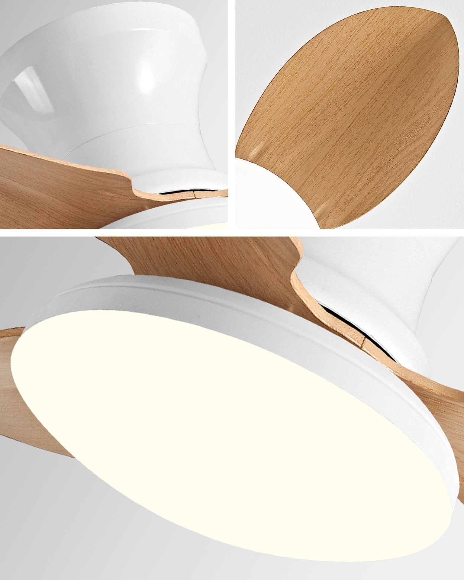 WOMO Petite lampe de ventilateur de plafond - WM5175