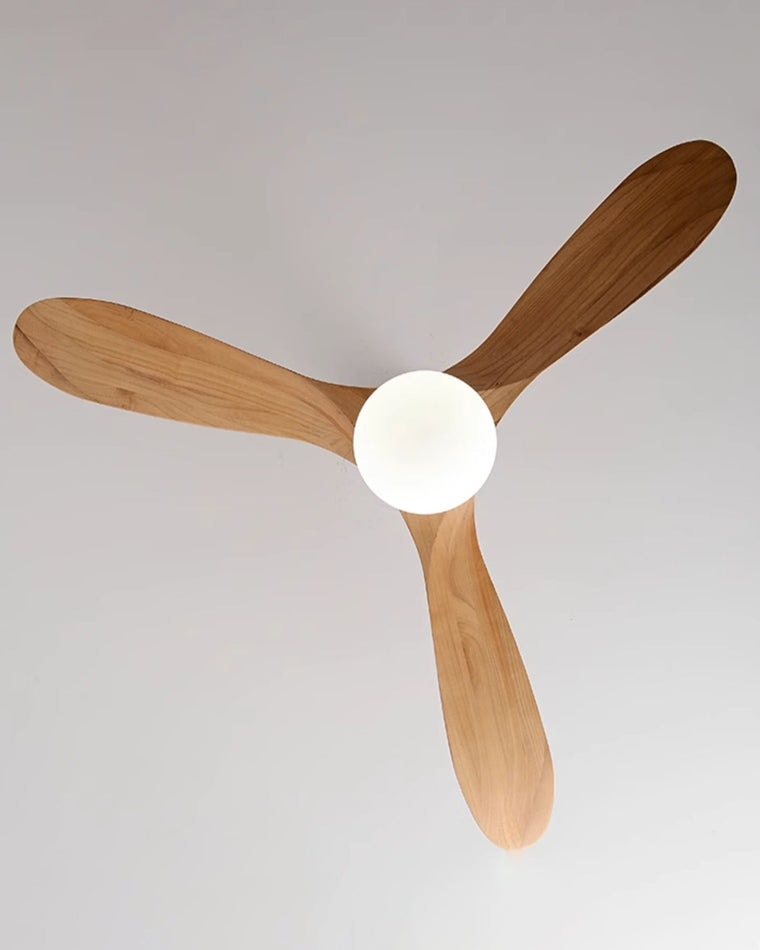 WOMO Ventilateur de plafond 3 Pales Bois-WM5008