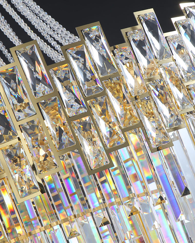 Lustre en cristal massif à plusieurs niveaux WOMO-WM2380