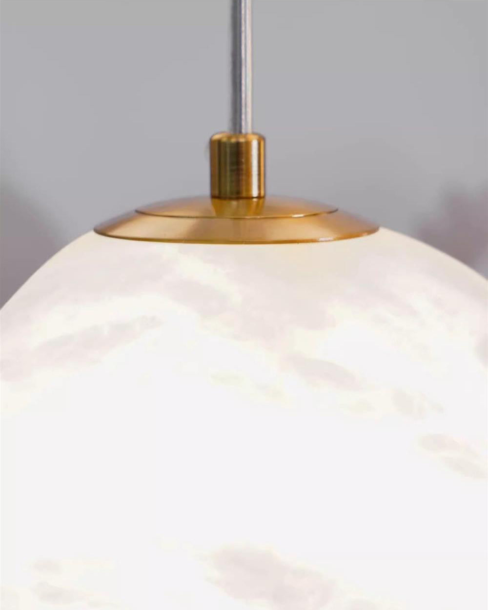 WOMO-WM2868 Irregular Alabaster Pendant Light