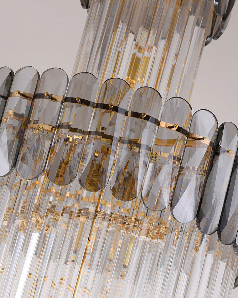 Lustre en cristal en cascade WOMO-WM2387