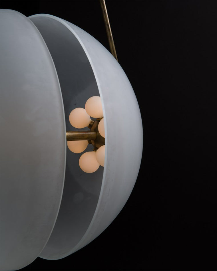 WOMO Suspension Boule Verre Minimaliste-WM2506