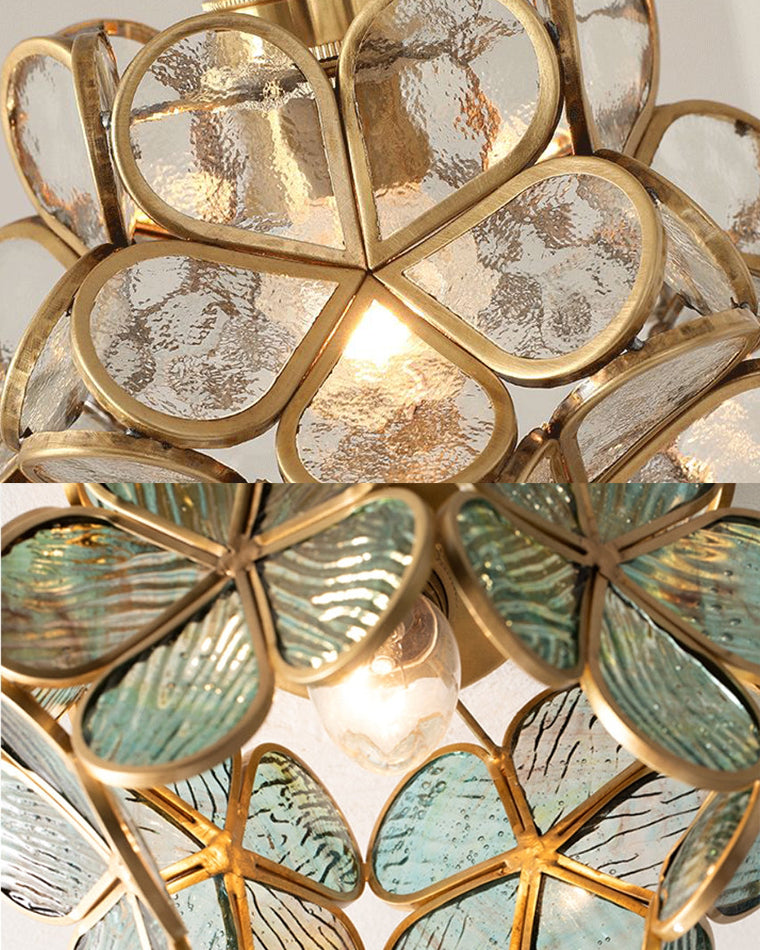 Plafonnier floral WOMO Tiffany-WM1128