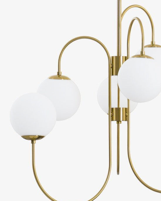 WOMO Lustre Branche Boule Verre-WM2625