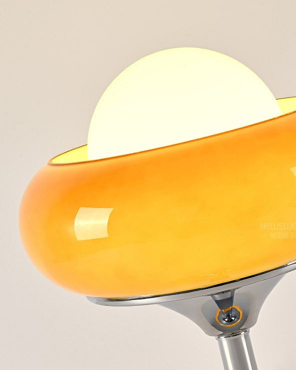 WOMO Lampe sur Pied Torchière Orange - WM7092