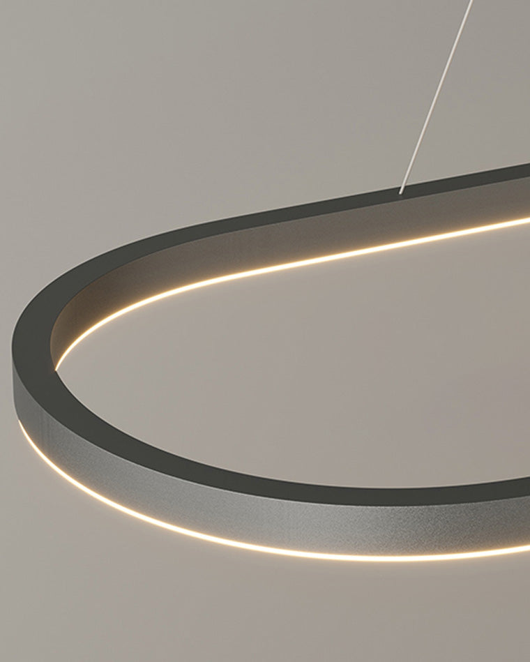 WOMO Lustre Ovale Led Minimaliste-WM2434